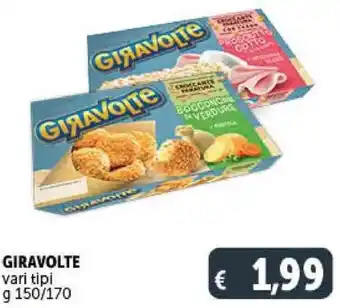 Deco Supermercati GIRAVOLTE vari tipi g 150/170 offerta