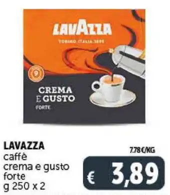 Deco Supermercati LAVAZZA caffè crema e gusto forte g 250 x 2 offerta