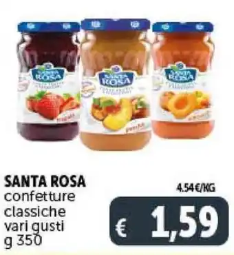 SANTA ROSA confetture classiche vari gusti g 350