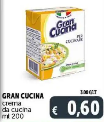 Deco Supermercati GRAN CUCINA crema da cucina ml 200 offerta