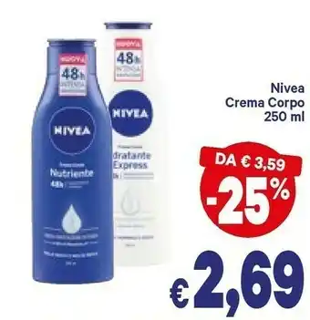 A&O Nivea Crema Corpo offerta