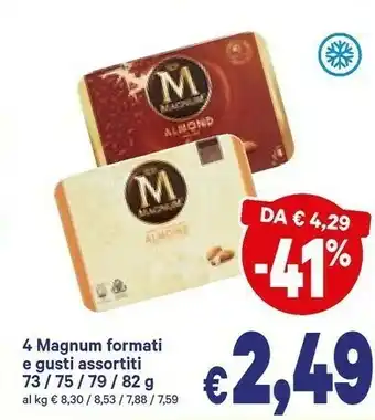 A&O Algida Algida - Magnum Double Raspberry Lampone 73 g(ml) offerta