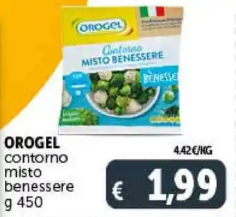 Deco Supermercati OROGEL contorno misto benessere g 450 offerta