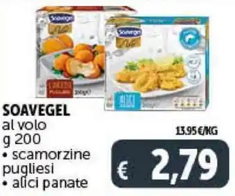 Deco Supermercati SOAVEGEL al volo g 200 offerta