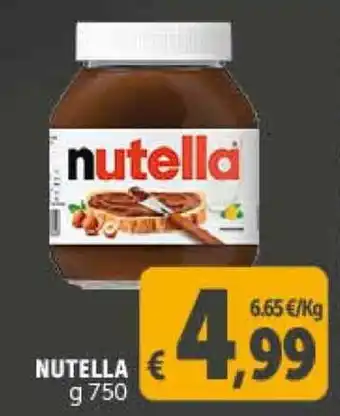 Deco Supermercati NUTELLA g 750 offerta