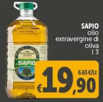 Deco Supermercati SAPIO olio extravergine di oliva I 3 offerta