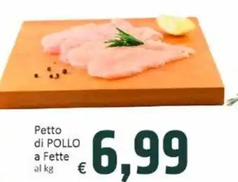 Paghi Poco Petto di POLLO a Fette offerta
