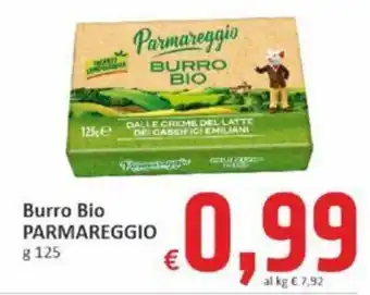 Paghi Poco Burro Bio PARMAREGGIO g 125 offerta