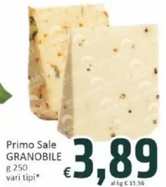 Primo Sale GRANOBILE g 250 vari tipi