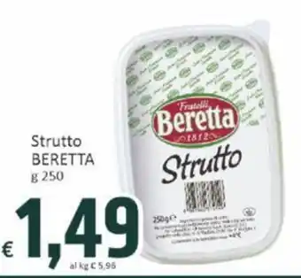 Paghi Poco Strutto BERETTA g 250 offerta