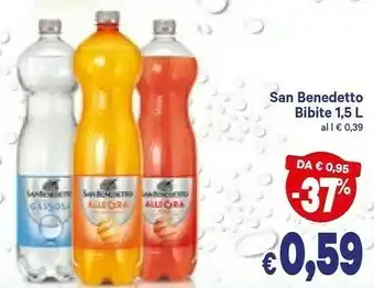 A&O San Benedetto Gusto Gassosa 1500 G(ml) offerta