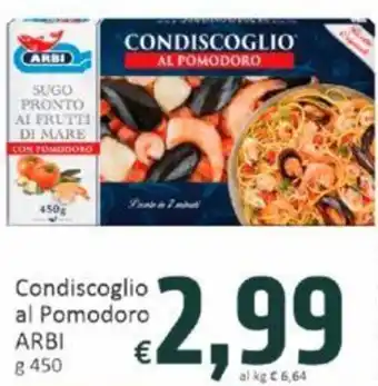 Condiscoglio al Pomodoro ARBI g 450