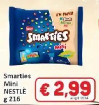 Paghi Poco Smarties Mini NESTLÈ g 216 offerta