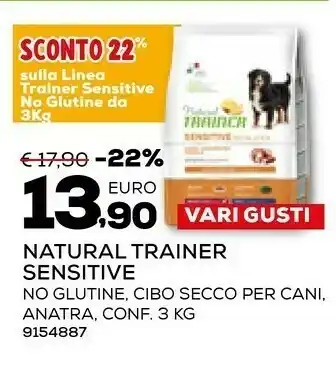 Bricofer Natural Trainer Cibo per cani offerta