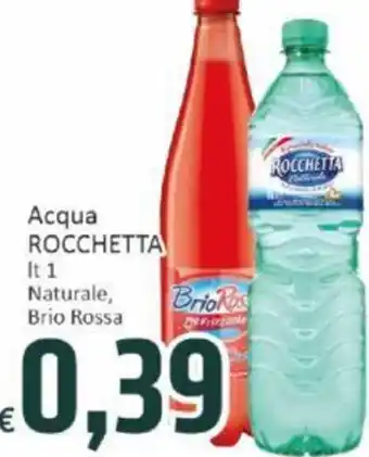 Acqua ROCCHETTA It 1 Naturale, Brio Rossa