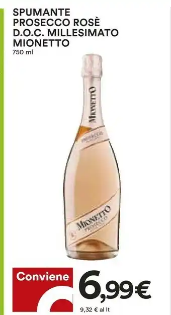 Coop Mionetto Prosecco DOC 375 G(ml) offerta