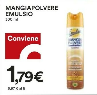 Coop Emulsio Mangiapolvere 300 Ml offerta