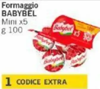 Formaggio BABYBEL Mini x5 g 100