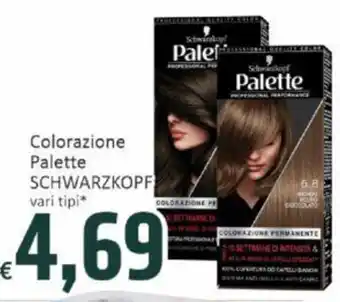 Colorazione Palette SCHWARZKOPF vari tipi