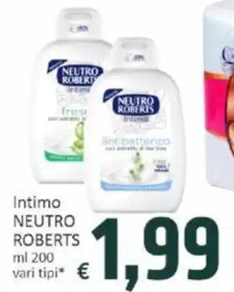 Intimo NEUTRO ROBERTS ml 200 vari tipi