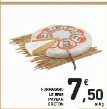 Conad Paysan breton Formaggio Le Brie offerta
