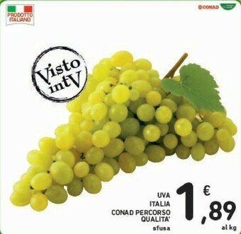 Conad Conad Uva Italia offerta