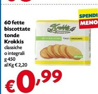 Pam Fette biscottate offerta