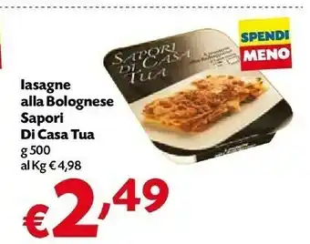 Pam Sapori Lasagne offerta