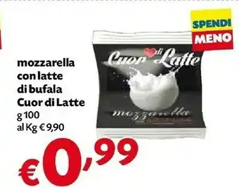 Pam Mozzarella di bufala offerta