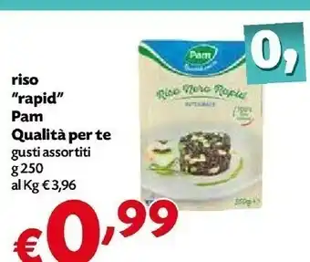 Pam Rapid Riso offerta