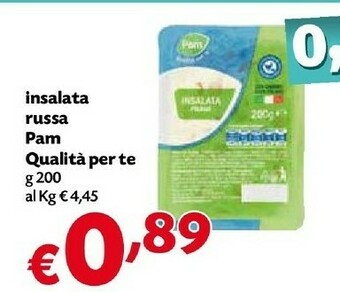 Pam Insalata russa offerta
