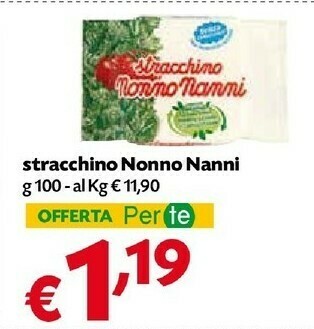 Pam Nonno Nanni Stracchino offerta