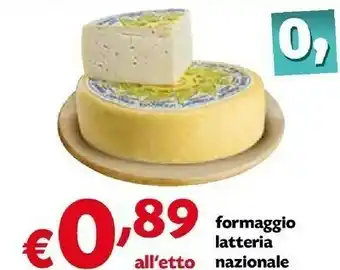 Pam Formaggio latteria Formaggio offerta