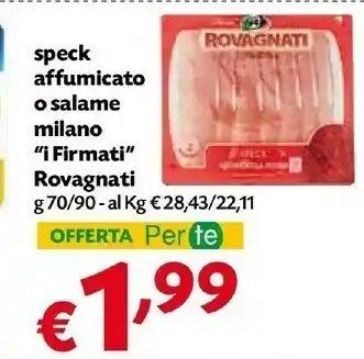 Pam Rovagnati Speck offerta