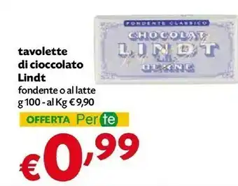Pam Lindt Cioccolato offerta