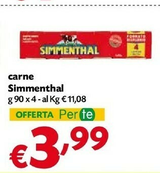 Pam Simmenthal Carne in scatola offerta