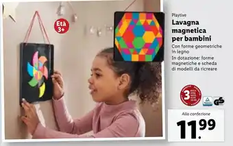 Playtive Lavagna magnetica per bambini