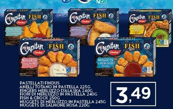 Despar Findus Filetti di merluzzo offerta