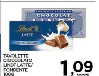 Despar Lindt Cioccolato offerta