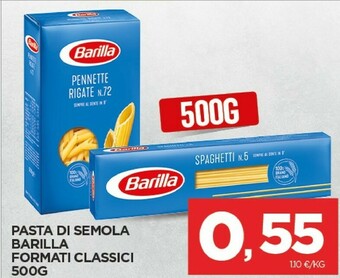 Despar Barilla Pasta offerta