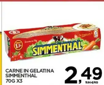 Despar Simmenthal Carne in scatola offerta