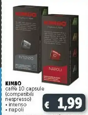 Deco Supermercati Kimbo Espresso Napoli offerta