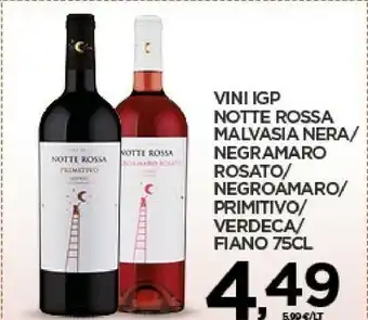 Despar Notte rossa Vino offerta