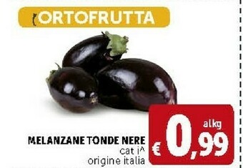 Deco Supermercati Melanzane Tonde Nere offerta