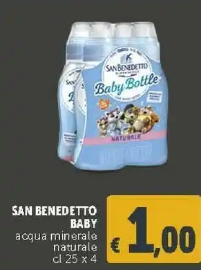 Deco Supermercati San Benedetto Acqua Naturale offerta