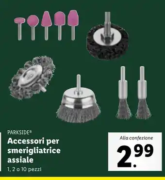 Lidl PARKSIDE Accessori per smerigliatrice assiale offerta