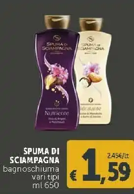 Deco Supermercati Spuma Di Sciampagna Bagnodoccia offerta