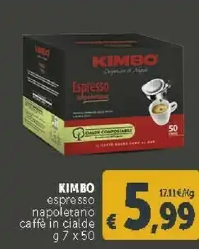 Deco Supermercati Kimbo Kimbo - Caffè Espresso Napoletano offerta