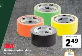 3M Nastro adesivo telato 48 mm x 10 m