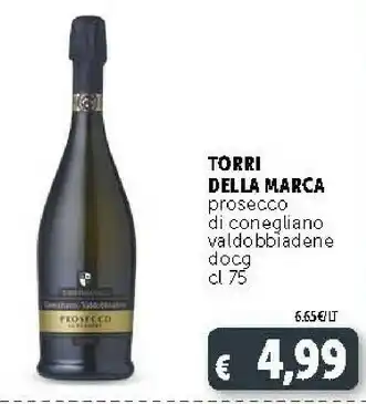 Deco Supermercati Torri Della Marca Prosecco Di Conegliano Valdobbiadene Docg offerta